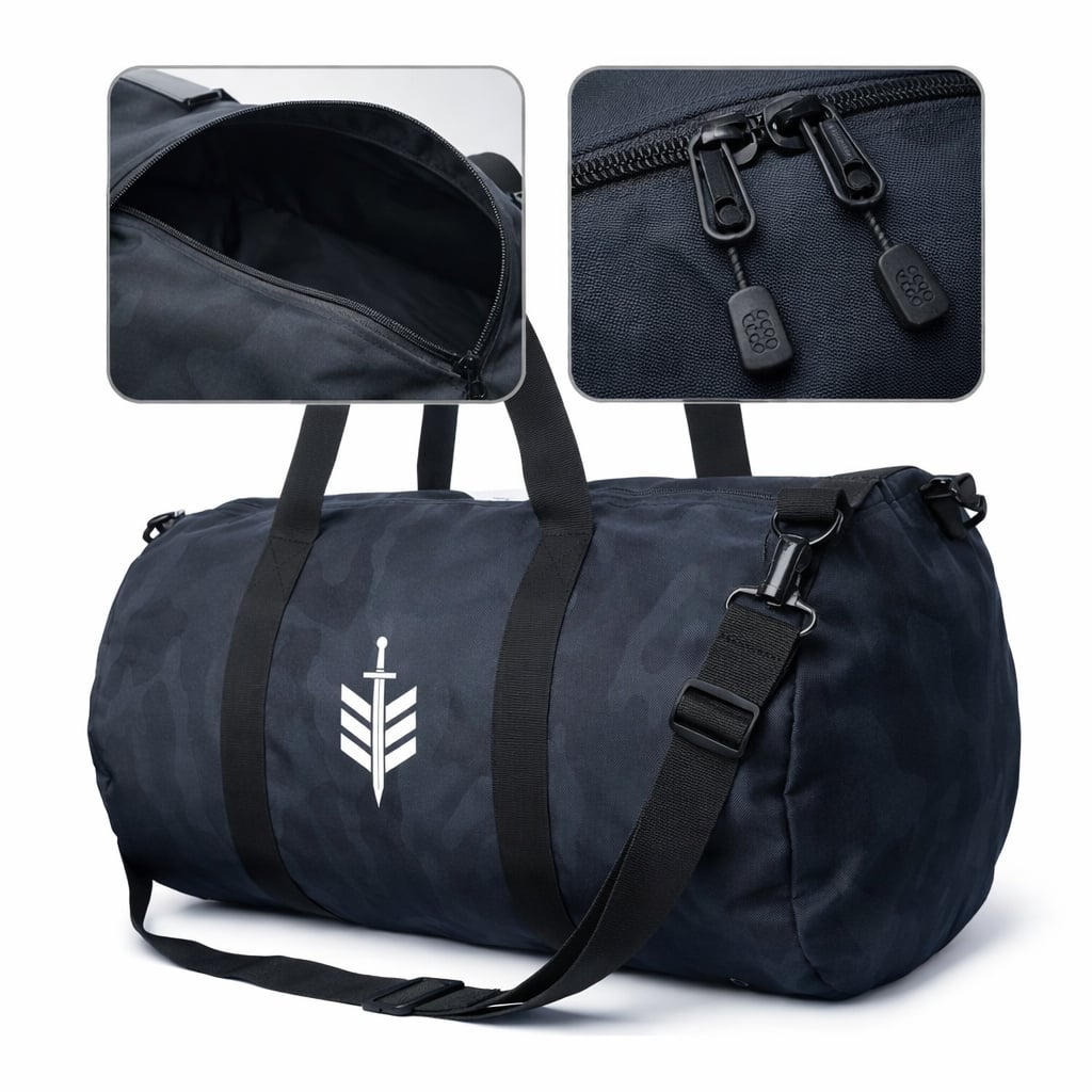 The Standard Camo Duffle