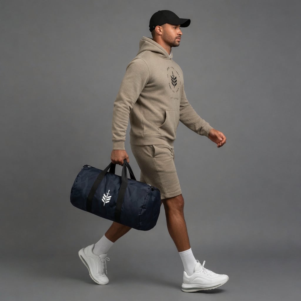 The Standard Camo Duffle